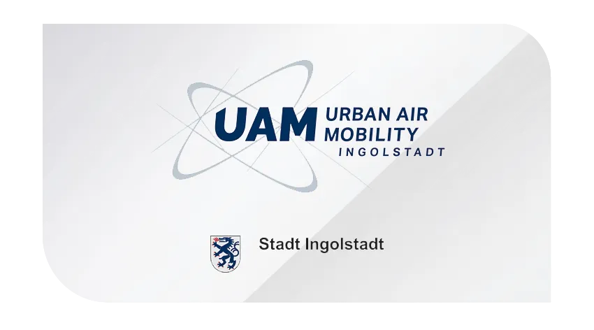 UAM Logo und Stadt Ingolstadt