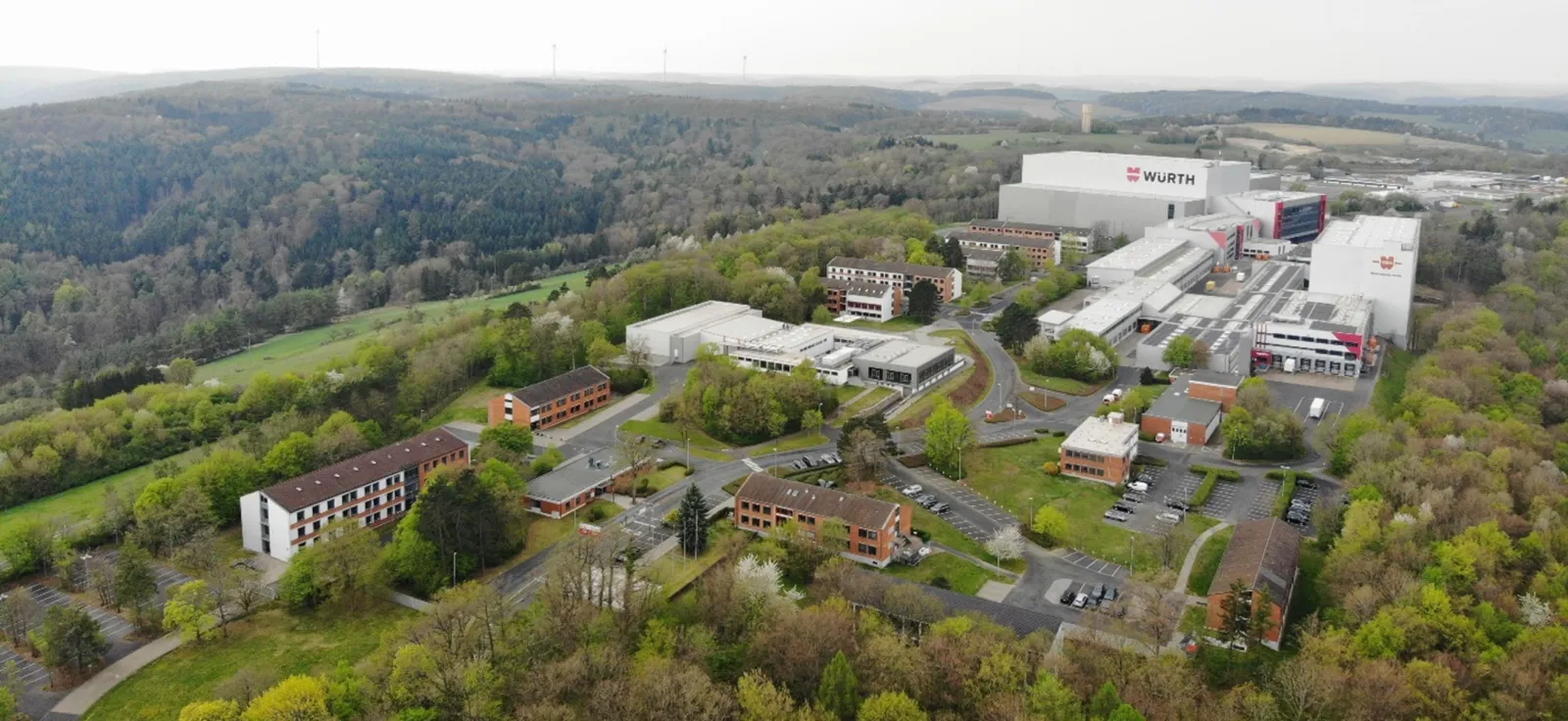 Gebäude von Würth Aerospace Solutions GmbH in Bad Mergentheim