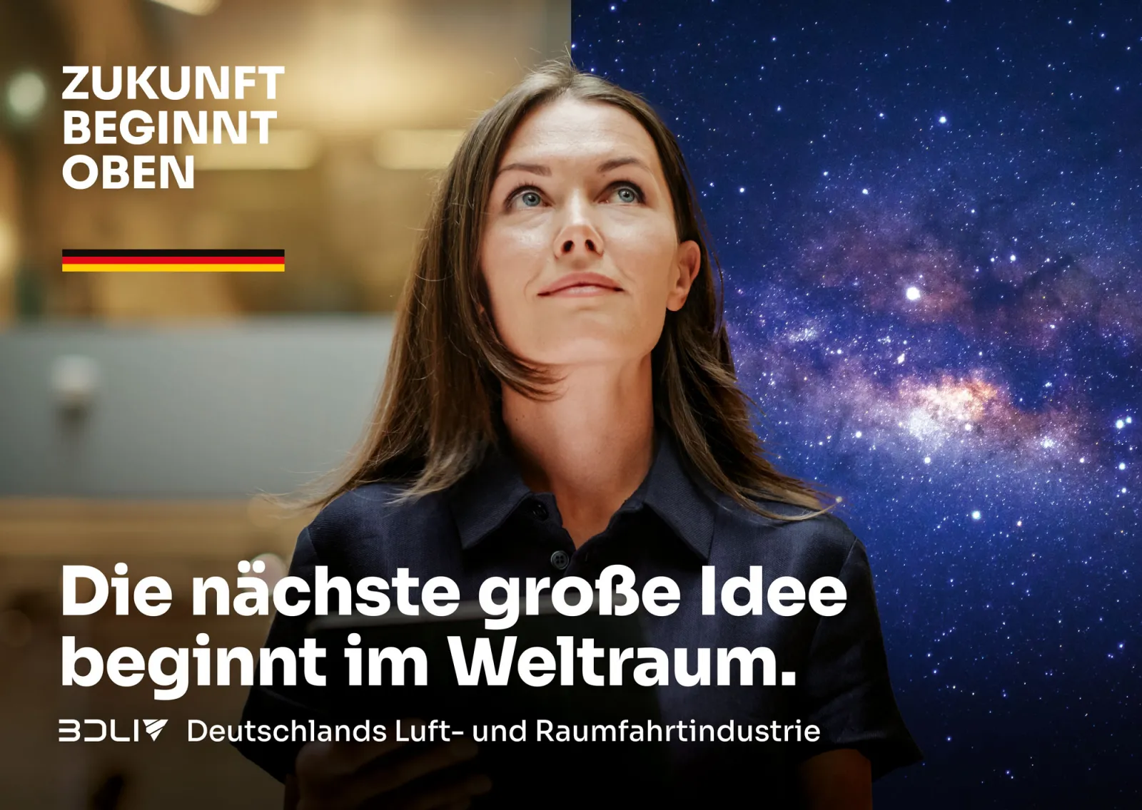 Zukunft beginnt oben: Die nächste große Idee beginnt im Weltraum